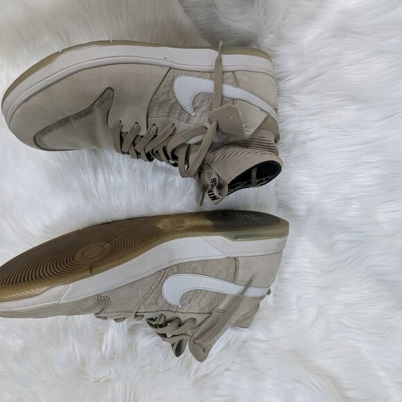 Nike SB Dunk High Elite Khaki White Men’s Size 10 917567-200 - Picture 5 of 10